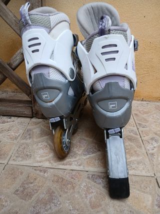 Lote Patines Fila Talla 38-41 + Accesorios