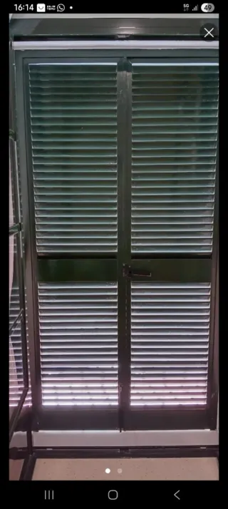 Celosía de aluminio