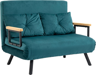 4 in 1 Divano Letto 2 Posti, con Schienale Regolab