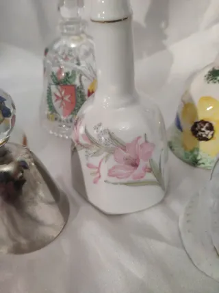 Set 6 campanelle vintage decorative