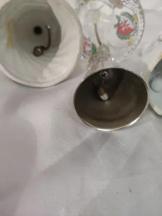 Set 6 campanelle vintage decorative