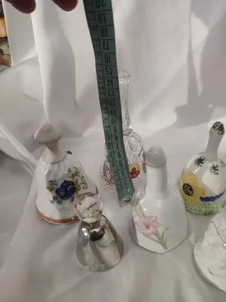 Set 6 campanelle vintage decorative