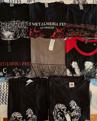 Lote de 17 Camisetas Asociación Metalmería