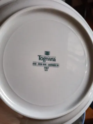 Servizio Piatti Tognana Porcellana