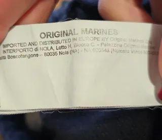 Pantaloni Marines Bambino TG 11/12