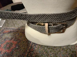 Cintura elasticizzata 125cm beige/grigio