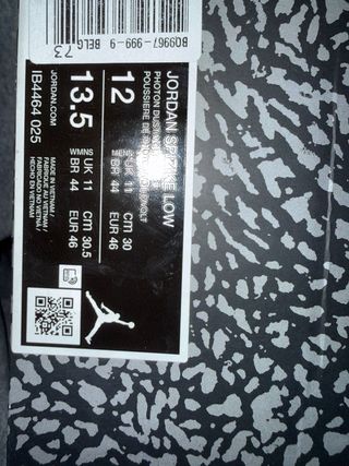 Jordan Spizike Low Grigio/Bianco