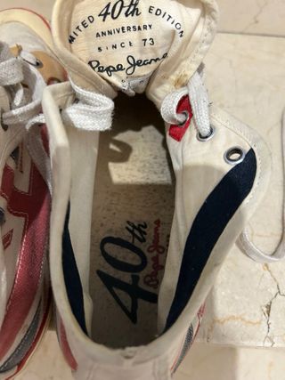 zapatillas Pepe Jeans 40 aniversario edición limit