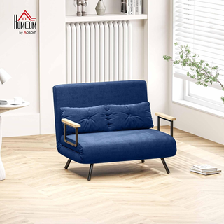 4 in 1 Divano Letto 2 Posti, con Schienale Regolab