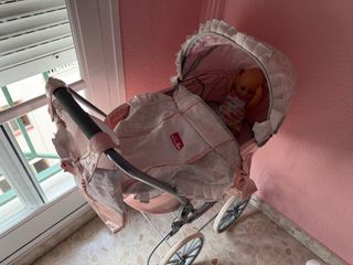 Carrito de bebé desmontable con bebé de regalo