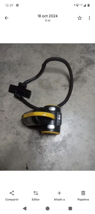 Aspiradora  está perfecta potente