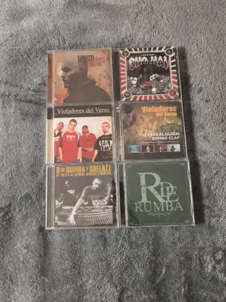 Lote Discos Violadores del Verso