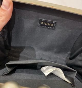 Borsa Pinko Nera con Catena Oro