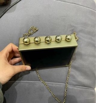 Borsa Pinko Nera con Catena Oro