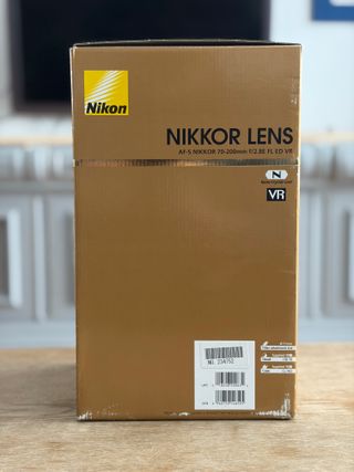 Objetivo Nikon 70-200mm f/2.8E FL ED VR