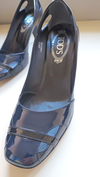 TOD'S Scarpe con tacco Blu Tg 38.5
