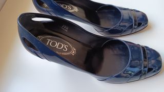 TOD'S Scarpe con tacco Blu Tg 38.5