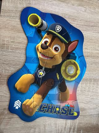 puzzle progresivo de la patrulla canina