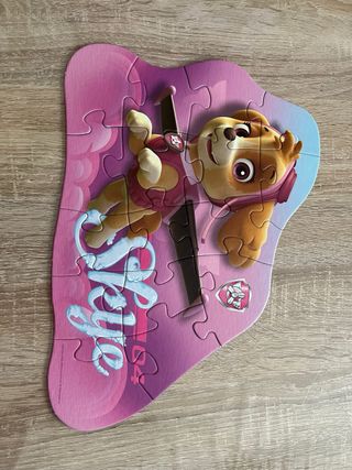 puzzle progresivo de la patrulla canina