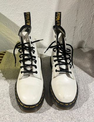 Stivali Dr. Martens bianchi donna tg. 40