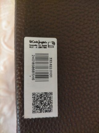 Caja para Relojes de piel.