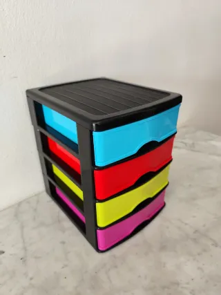 Archivador infantil plástico 4 cajones