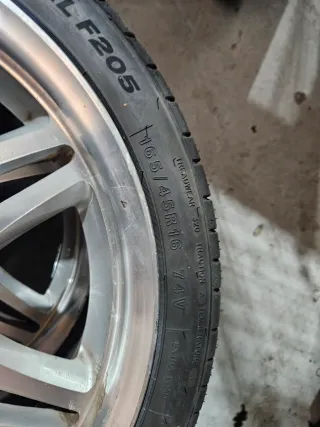 Llantas Brabus con Neumáticos Smart For Two 2 rued