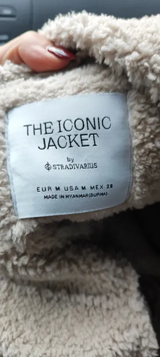 Cazadora de invierno beige