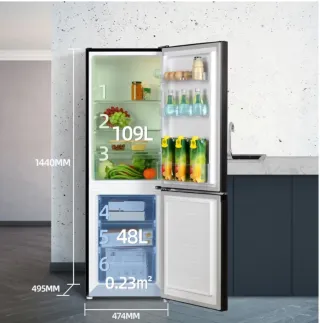 Frigorifero compatto CHiQ nero