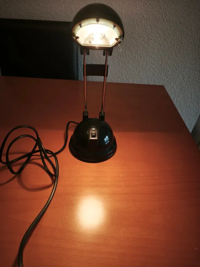 Lámpara Escritorio IKEA Vintage Negra