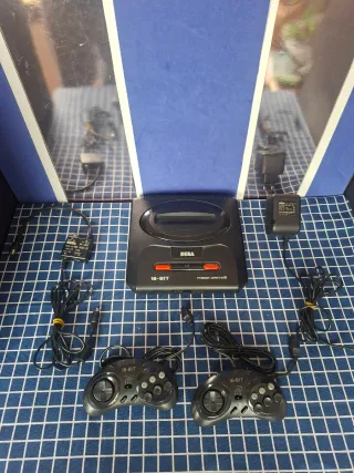 MEGADRIVE 2 ORIGINAL COMPLETA 2 MANDOS