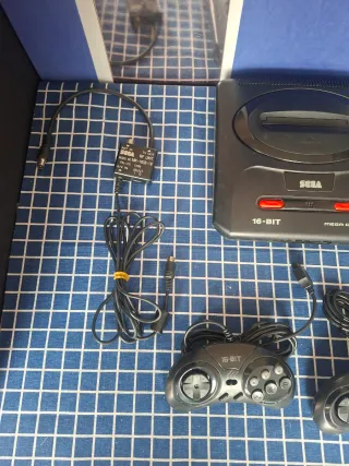 MEGADRIVE 2 ORIGINAL COMPLETA 2 MANDOS