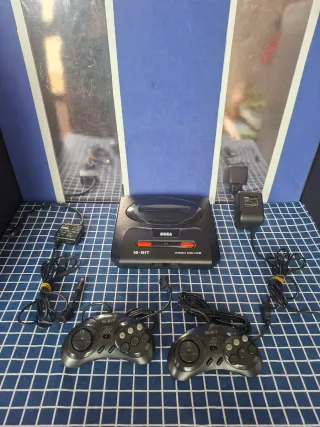 MEGADRIVE 2 ORIGINAL COMPLETA 2 MANDOS