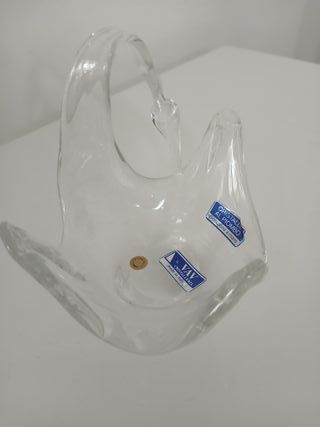 Coppa Svuotatasche Cigno Cristallo