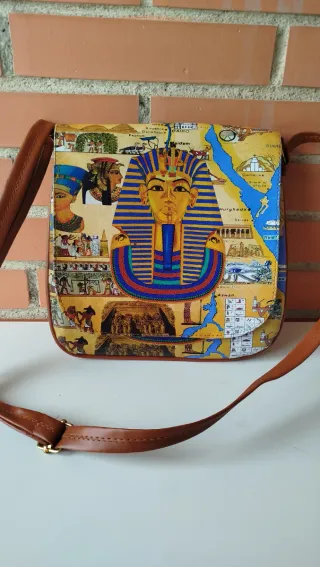 Bolso de Piel Sintética - Egipto