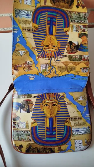 Bolso de Piel Sintética - Egipto