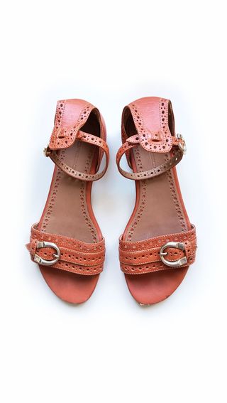 Sandalo MORESCHI Pelle Donna Tg 37