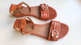 Sandalo MORESCHI Pelle Donna Tg 37