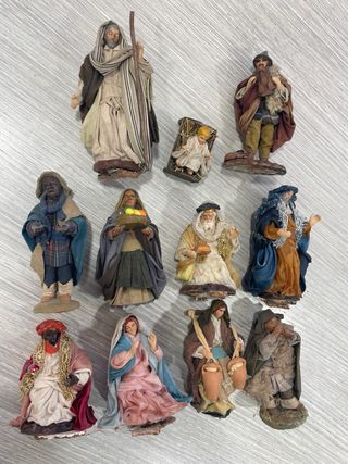 Pastori Presepe Napoletano Artigianali