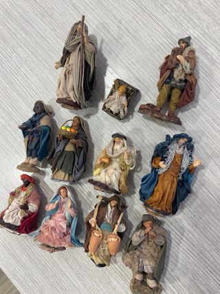 Pastori Presepe Napoletano Artigianali
