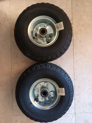 2 Ruedas Carretilla 3.00-4 Nuevas