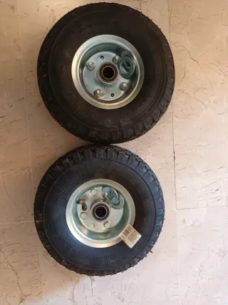 2 Ruedas Carretilla 3.00-4 Nuevas