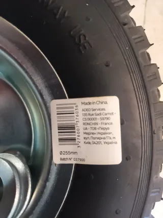 2 Ruedas Carretilla 3.00-4 Nuevas