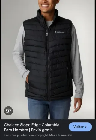 Chaleco Columbia Slope Edge Hombre Talla S