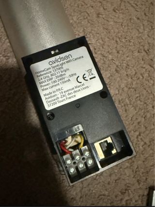 Telecamera per esterni spotlight con luce