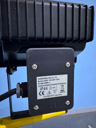 Focos halógenos 2x500W con trípode NUEVO