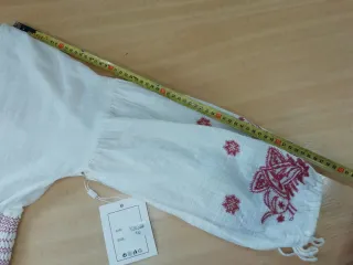 Camiseta talla M blanca nueva estilo boho