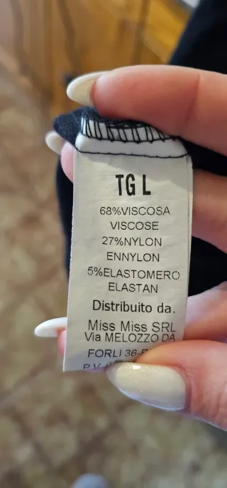 Abito elegante Miss Miss tg L