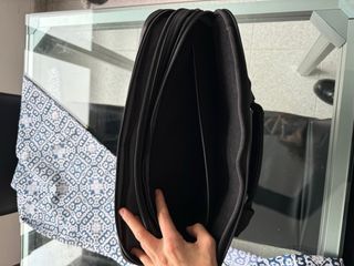 Maletín portátil cuero negro