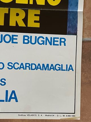 Póster Película El Sheriff y el Pequeño Extraterre